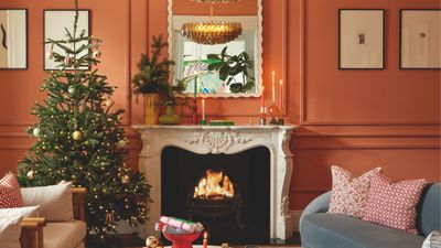 This Colorful London Home Looks Even More Magical Decorated for Christmas