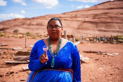 ‘Disenfranchised and demobilized’: Native Americans face ballot box barriers in Arizona