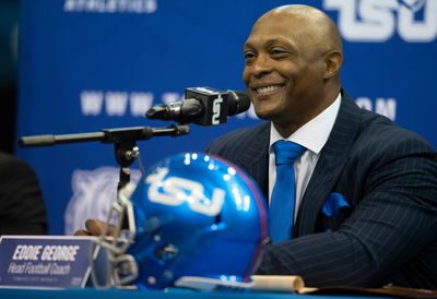 Former Titan Eddie George named Big South-OVC Coach of the Year