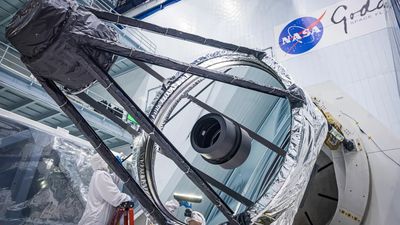 NASA's next-gen Nancy Grace Roman Space Telescope gets its powerful eye (photos)