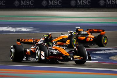 F1 Qatar GP: Piastri given sprint win by Norris in tactical 1-2 for McLaren