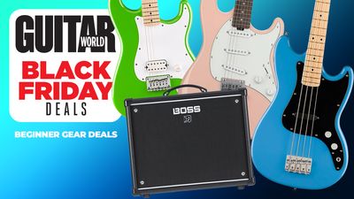 I’ve hand-picked this year’s top beginner guitar, bass and amp Black Friday deals – including $60 off my favorite Squier Strat and $70 off a top-tier Yamaha acoustic