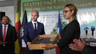 France returns ancient artefacts to Ethiopia
