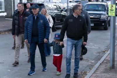 Joe Biden Wraps Up Thanksgiving Holiday On Nantucket