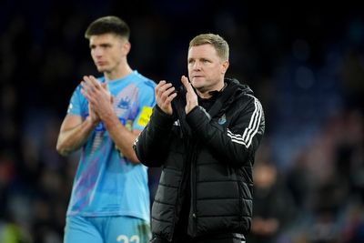 Newcastle boss Eddie Howe ‘devastated’ by Crystal Palace’s late equaliser