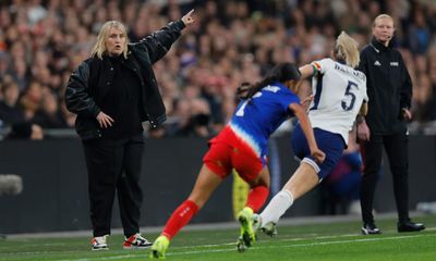 Emma Hayes frustrated as England hold her USA on Wembley homecoming