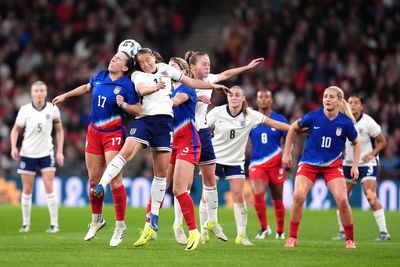 England earn goalless draw against Emma Hayes’ United States in Wembley friendly