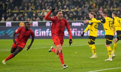 Jamal Musiala hits back for Bayern Munich to break Dortmund hearts