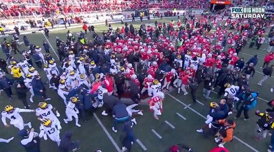 On-Field Fights Ensue After Michigan Defeats Ohio State