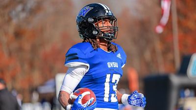 Grand Valley State Players Rolled Up Shirtless to Snowy Playoff Game