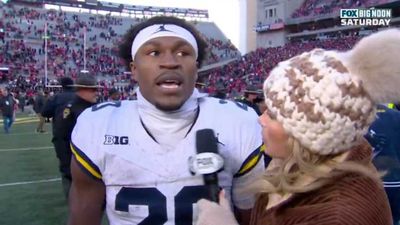 Michigan RB Kalel Mullings Calls Ohio State 'Classless' for Reaction to Wolverines' Win