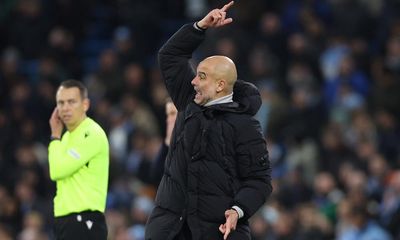 Pep Guardiola admits Manchester City’s rivals will be laughing at their form