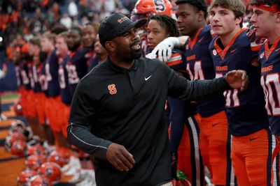 Syracuse’s Fran Brown hilariously took credit for getting Clemson into the ACC title game