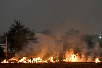 The Farm Fires Helping To Fuel India's Deadly Air