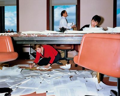 The big picture: a lost office world of endless paper and big cigars