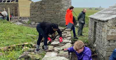 School pupils become first to camp on abandoned Scottish island in 50 years