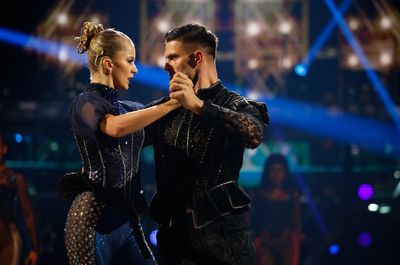 Tasha Ghouri powers through dance after cochlear implant falls out live on Strictly Come Dancing