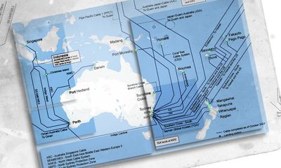 Australia is connected to the world by cables no thicker than a garden hose – and at risk from sharks, accidents and sabotage