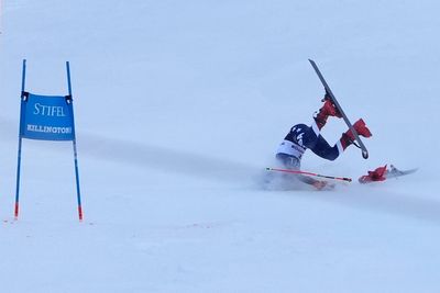 Mikaela Shiffrin suffers abdominal puncture wound but no bone or ligament damage in Killington crash