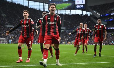 Tom Cairney equalises but then sees red as Fulham earn point at Tottenham