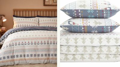 I never usually buy festive bedding, but Dunelm just convinced me with this joyful fairisle design