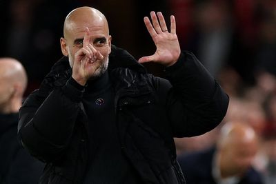 Pep Guardiola hits back at sacking chants from Liverpool fans with 'respect' claim after Man City defeat