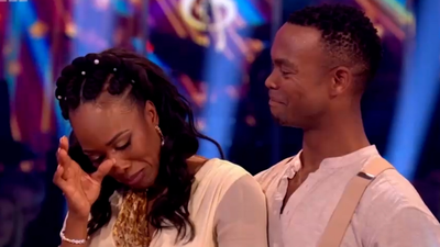 Montell Douglas’ emotional exit from Strictly after shock bottom two result