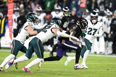 Reed Blankenship injury update: Eagles safety exits game vs. Ravens with concussion