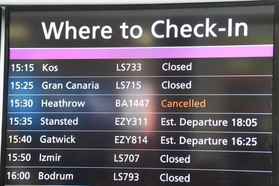 Strikes could hit peak festive season flights at UK airport