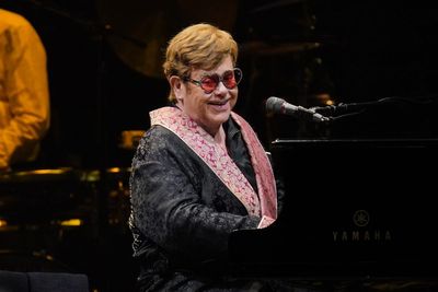 Elton John reveals he is unable to watch new musical after losing his eyesight