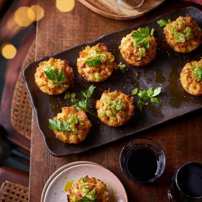 Mac ’n’ cheese canapés recipe by Georgia Levy