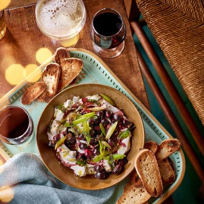 Black grape pachadi dip with curry leaves and yoghurt recipe by Cynthia Shanmugalingam