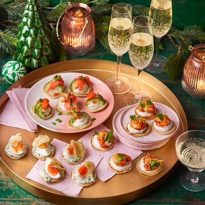 The 20 best easy Christmas party recipes – blinis, paté, punch and more