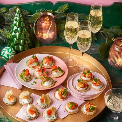 Georgina Hayden’s build your own blinis recipe