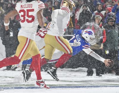 The Bills snowy dismantling of the 49ers proves they’ll never need a domed stadium