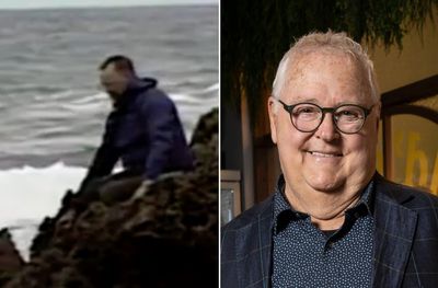 Neighbours fans recall iconic Harold Bishop scene where actor Ian Smith is swept out to sea