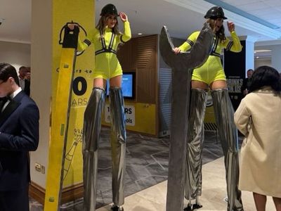 Construction awards embroiled in sexism row after featuring models in skin-tight hi-vis costumes