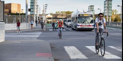 Dozens of cyclists and pedestrians are killed each year in Philly − an injury epidemiologist explains how to better protect bike lanes, slow drivers down and reduce collisions