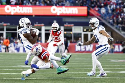 Colts’ Week 13 snap count notes from last second win vs Patriots