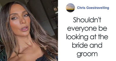 Model Attends Wedding In See-Through Dress That Exposes Underwear, Gets Slammed