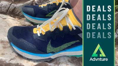 My plush, grippy Nike Wildhorse 8 trail running shoes were the perfect choice for slick trails in Spain – and they're under $100 for Cyber Monday