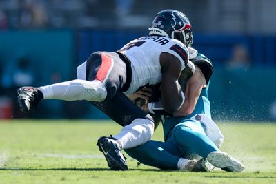 Jaguars’ Trevor Lawrence, Texans’ Azeez Al-Shaair address illegal hit