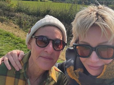 Ellen DeGeneres addresses rumors her UK home flooded in anniversary post for wife Portia de Rossi