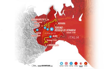 2025 Vuelta a España: Italian start includes stage 2 mountain finish to Limone Piemonte