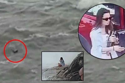 Actress Tragically Dies After Being Swept Out to Sea by Powerful Wave While Doing Yoga on Rocky Beach