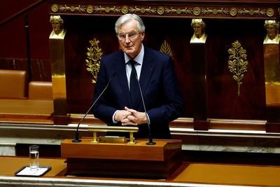 France's government close to collapse as Michel Barnier faces no-confidence vote