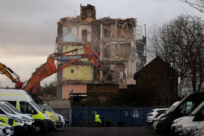 Dagenham fire: Demolition works begin after block of flats destroyed by 'nightmare' blaze in east London