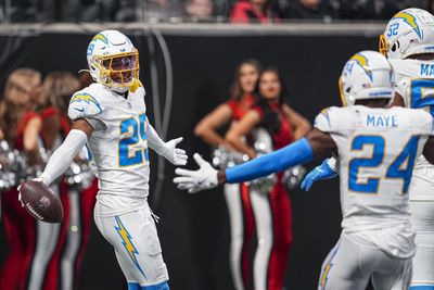 Tarheeb Still steals show in Chargers’ win over Falcons: ‘Drug test that man’