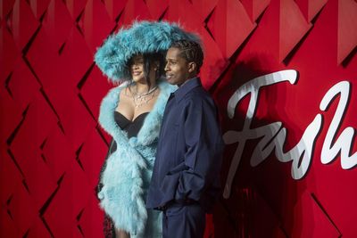 Fashion Awards: Rihanna and A$AP Rocky steal the show as they arrive late