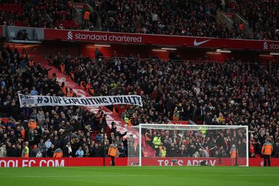 Nine arrested over tragedy chanting at Liverpool vs Man City match